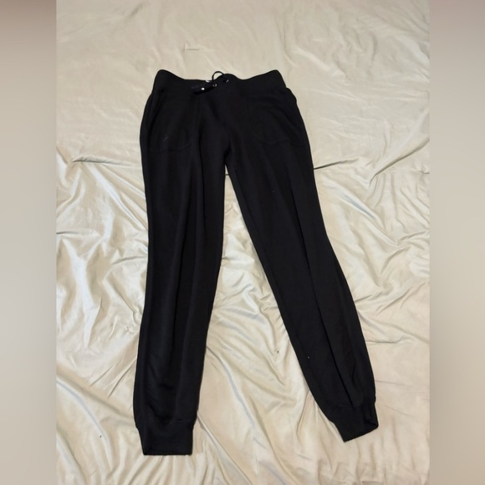 Lauren Ralph Lauren Pants Women’s Small Black Joggers Pull On Drawstring Waist